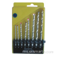 8PCS Titanium Bersalut HSS Twist Drill Bit Set